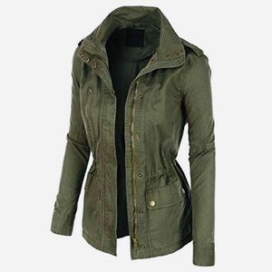 Utility Military Anorak Jacket